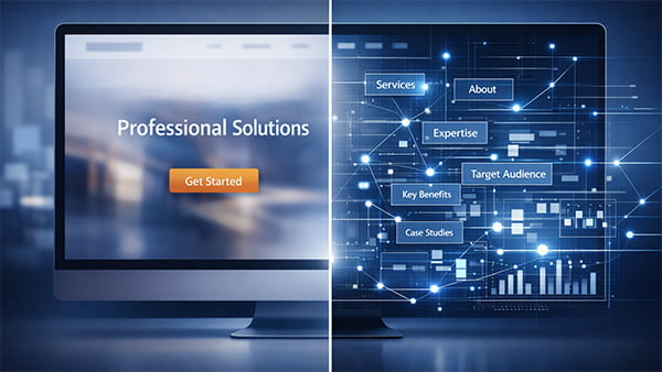 למה רוב אתרי התדמית לא נבנים להבנה של בינה מלאכותית